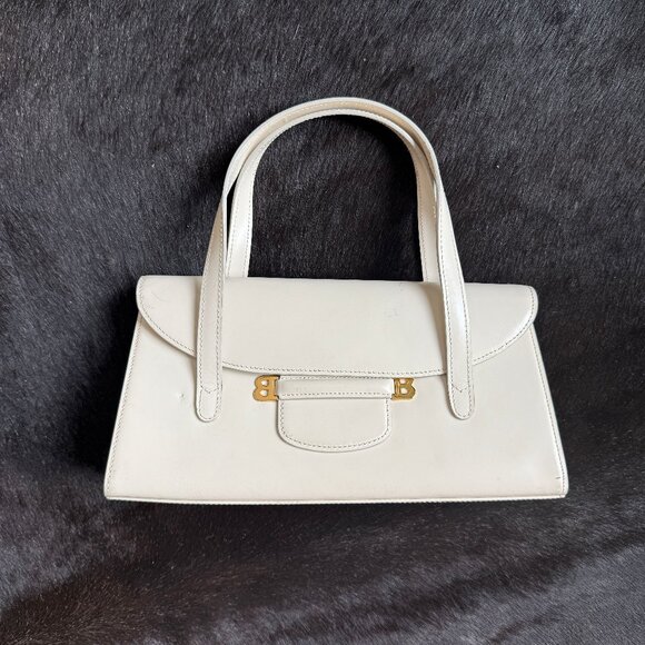 Bally Handbags - Bally White Leather Handbag